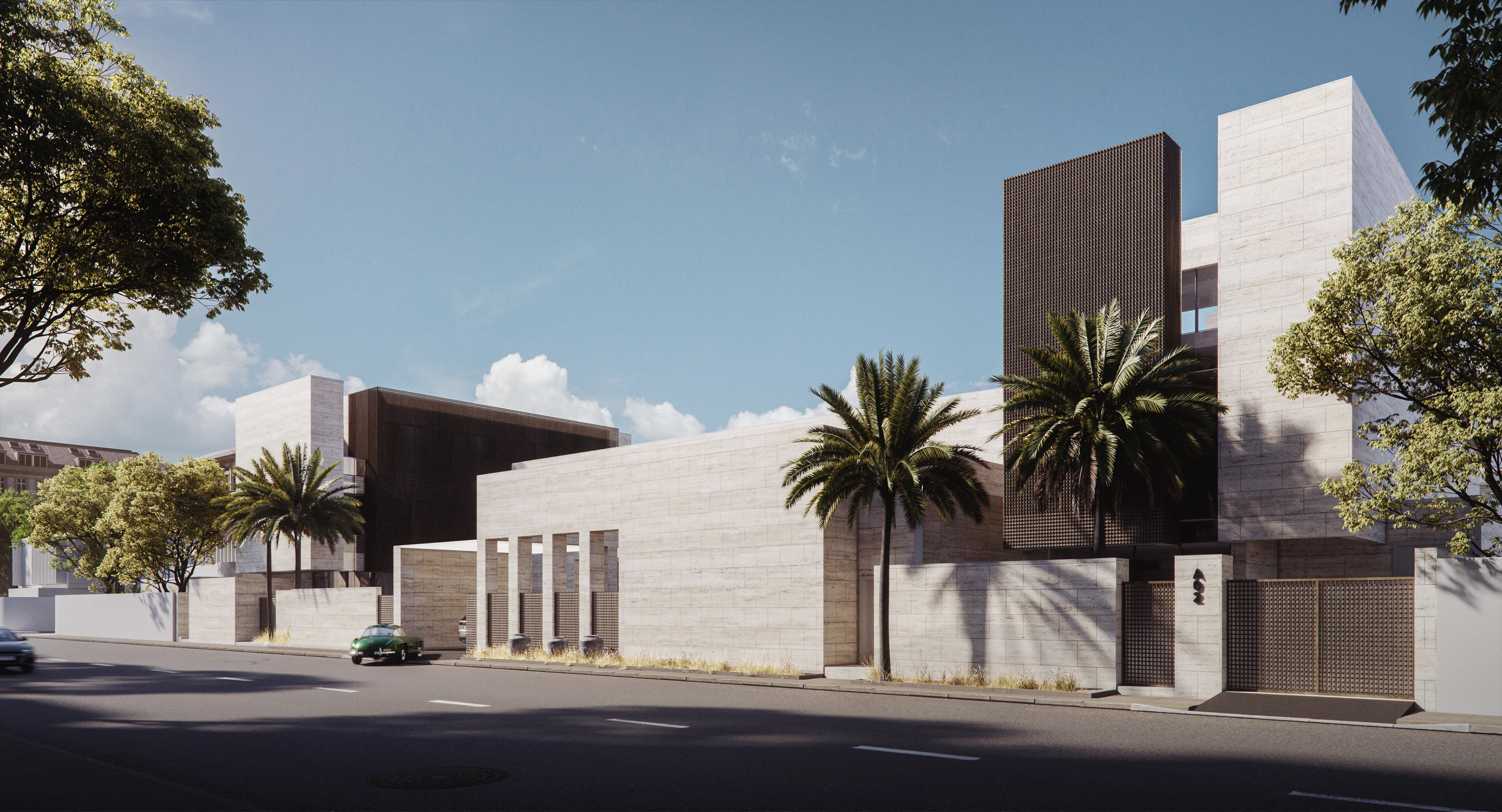 Barrak House — exterior architectural visualization