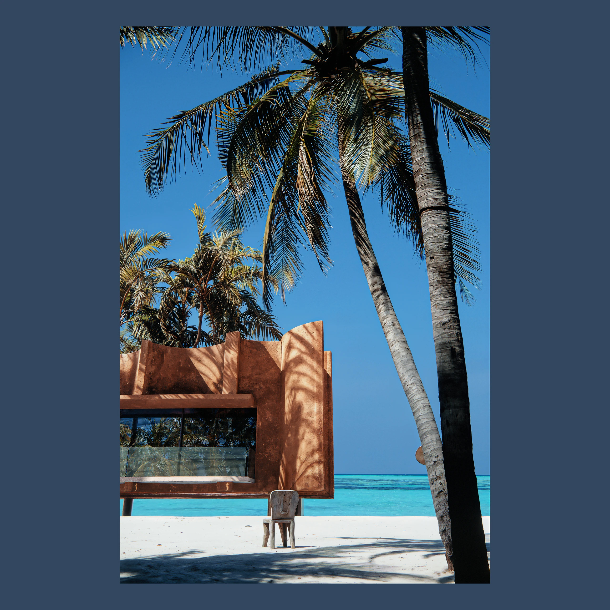 Cabins by the sea — exterior architectural visualization