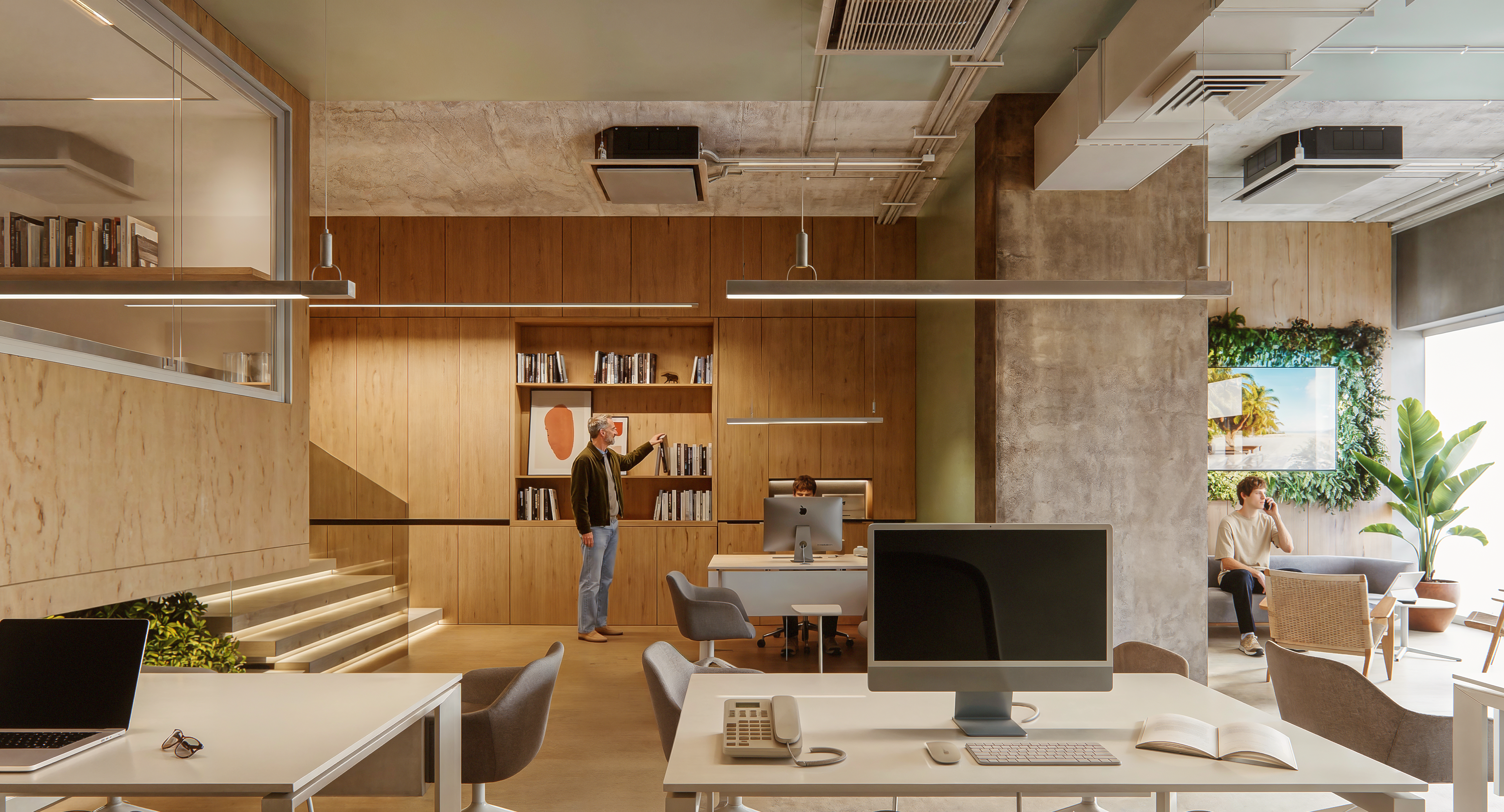 Rawnaq Office — interior architectural visualization